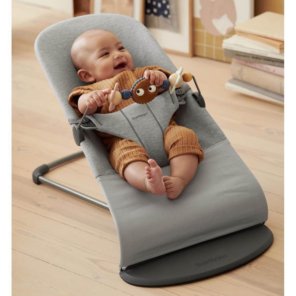 Babybjörn Balance Bliss Ana Kucağı Cotton 3D Jersey Oyuncaklı / Light Grey - Baby Baby Bebek Mağazaları