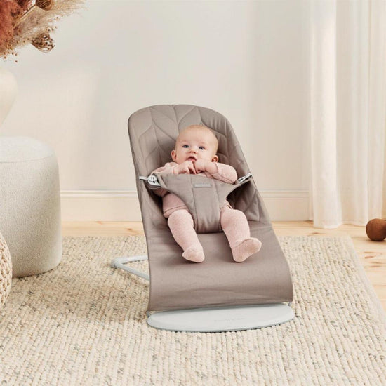 BabyBjörn Bliss Ana Kucağı Petal Cotton / Sand Grey - Baby Baby Bebek Mağazaları