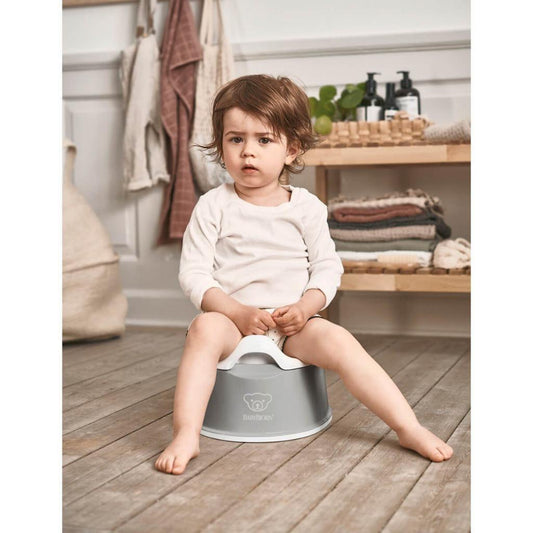 BabyBjörn Eğitici Oturak Smart Potty / Powder Grey - Baby Baby Bebek Mağazaları