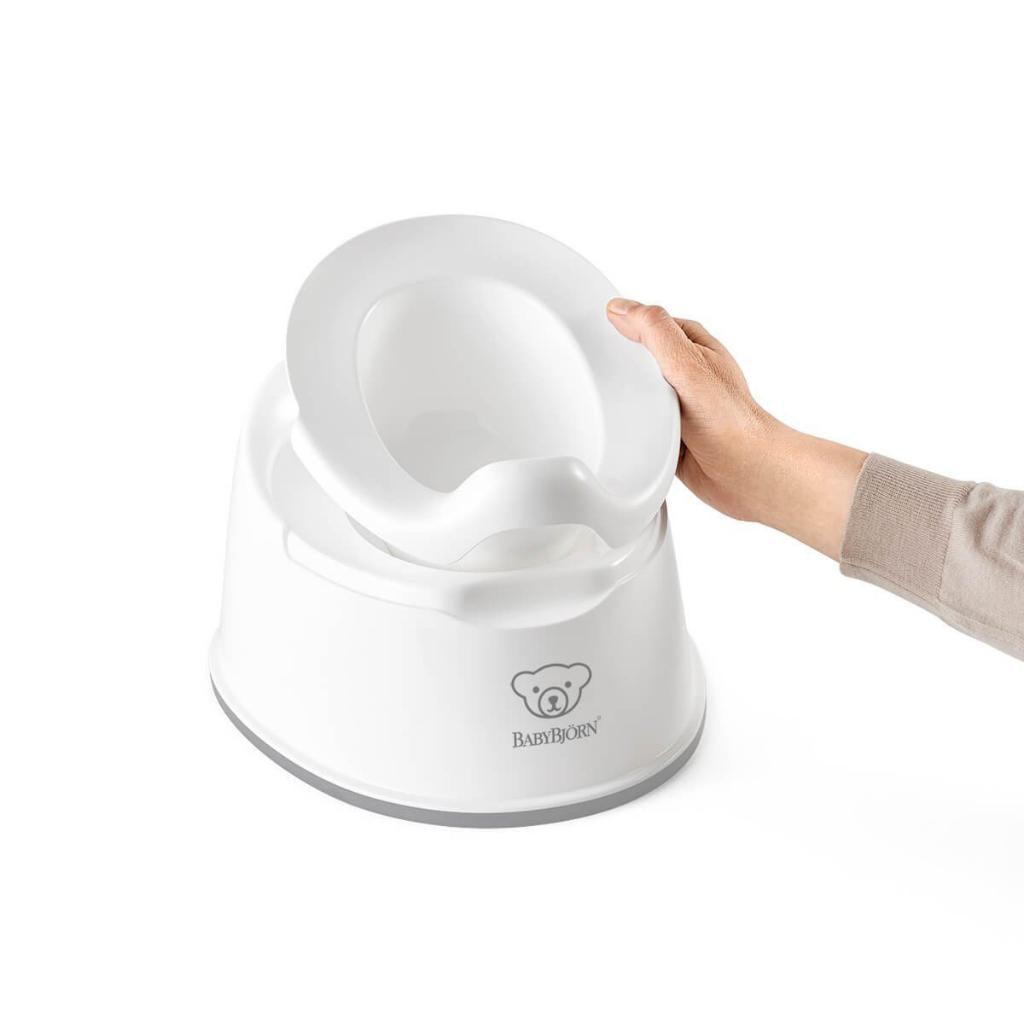 BabyBjörn Eğitici Oturak Smart Potty / Powder Grey - Baby Baby Bebek Mağazaları