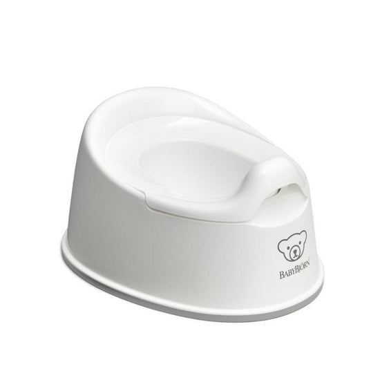 BabyBjörn Eğitici Oturak Smart Potty / White Grey - Baby Baby Bebek Mağazaları