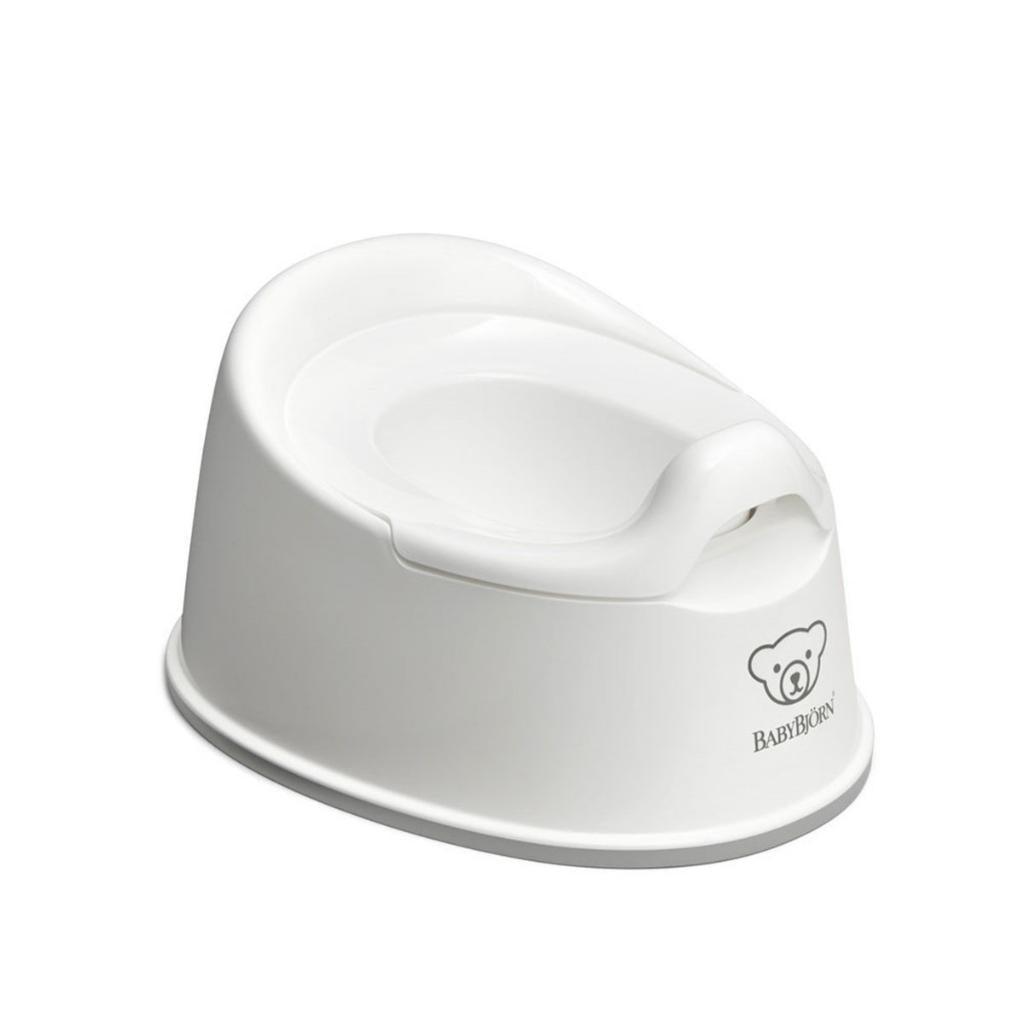 BabyBjörn Eğitici Oturak Smart Potty / White Grey - Baby Baby Bebek Mağazaları