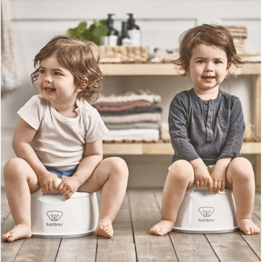 BabyBjörn Eğitici Oturak Smart Potty / White Grey - Baby Baby Bebek Mağazaları