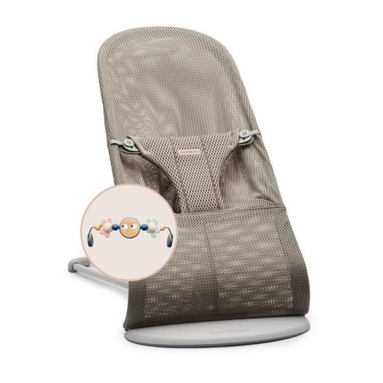 Bliss Ana Kucağı Mesh Oyuncaklı / Grey Beige - Baby Baby Bebek Mağazaları