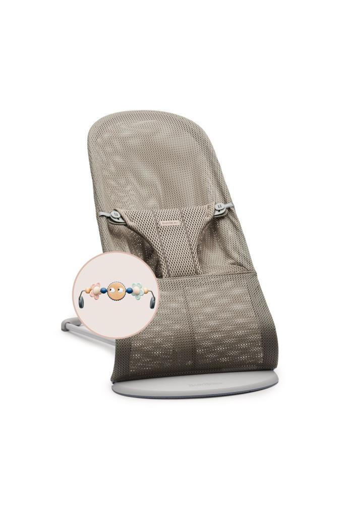 Bliss Ana Kucağı Mesh Oyuncaklı / Grey Beige - Baby Baby Bebek Mağazaları