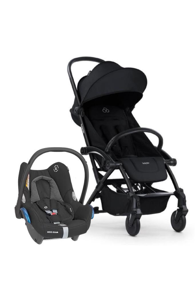 Connect 3 Bebek Arabası Black-Black Travel Set Cabriofix Black - Baby Baby Bebek Mağazaları