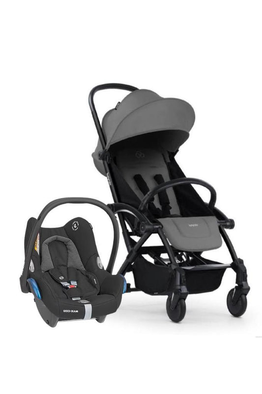 Connect 3 Bebek Arabası Black-Grey Travel Set Cabriofix Black - Baby Baby Bebek Mağazaları