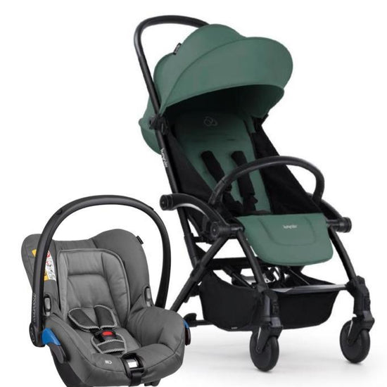 Connect 3 Bebek Arabası Black-Olive Travel Set Citi-2 Grey - Baby Baby Bebek Mağazaları