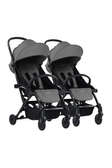 Connect³ İkiz Bebek Arabası / Black - Grey - Baby Baby Bebek Mağazaları