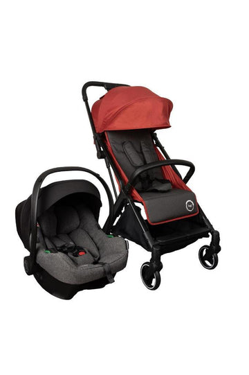 Gravity Autofold Grey Cosmo Travel Sistem Bebek Arabası Red - Baby Baby Bebek Mağazaları