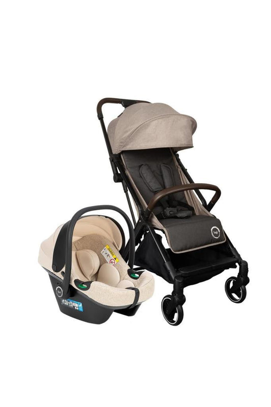 Gravity Autofold Travel Sistem Bebek Arabası Beige - Baby Baby Bebek Mağazaları