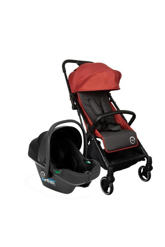 Gravity Autofold Travel Sistem Bebek Arabası Red - Baby Baby Bebek Mağazaları