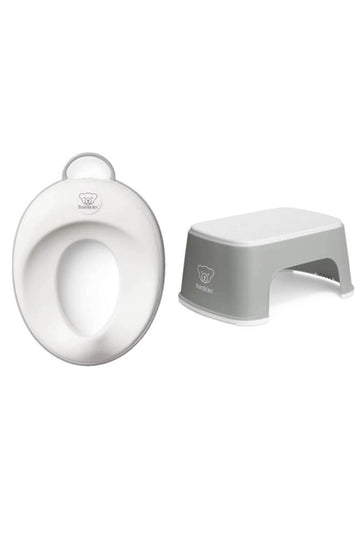 Klozet Adaptörü & Safe Step Banyo Basamağı / Grey White