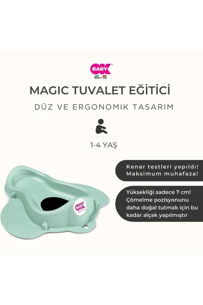 Magic Tuvalet Eğitici / Kırık Beyaz - Baby Baby Bebek Mağazaları