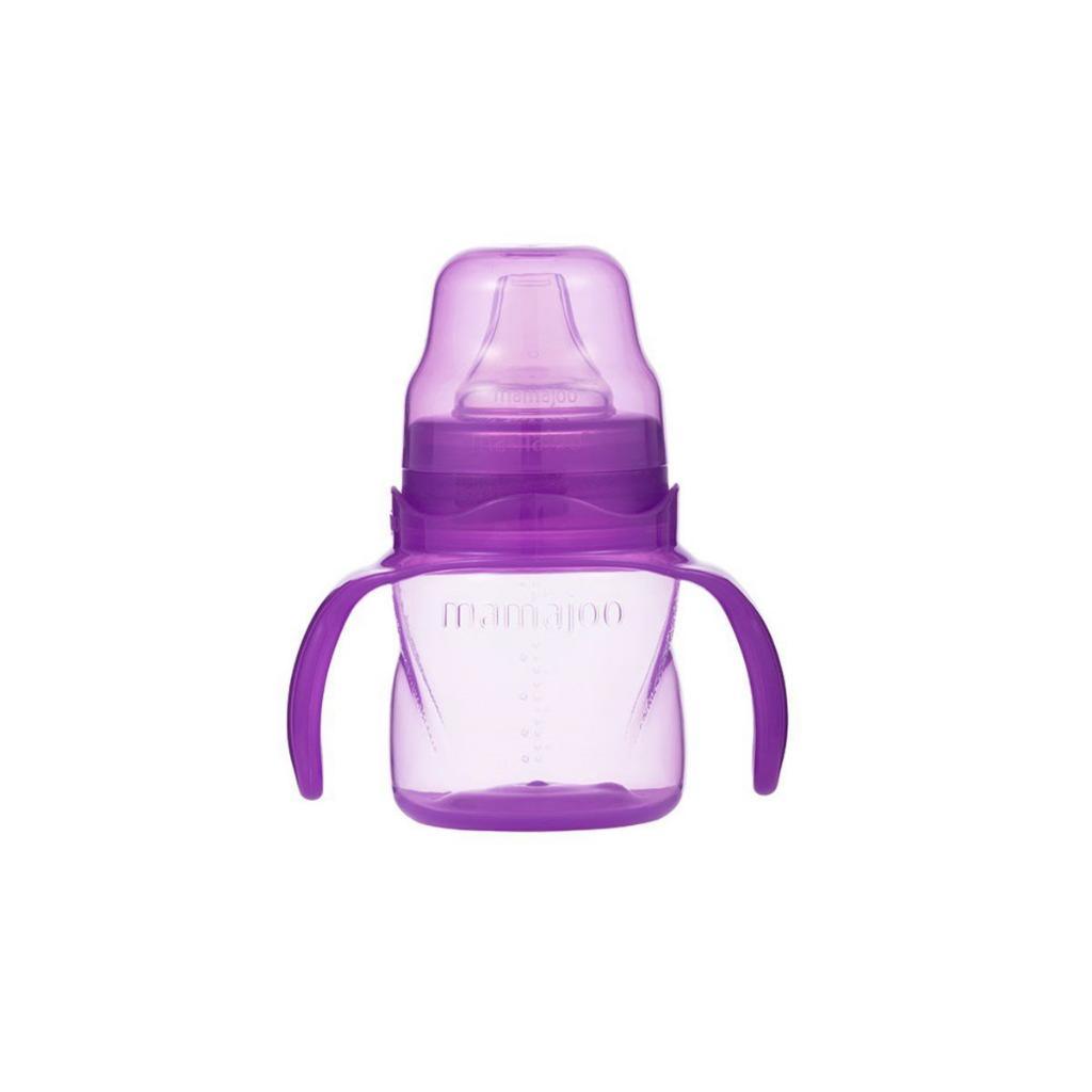 Mamajoo Kulplu Eğitici Bardak 160 ml / Mor - Baby Baby Bebek Mağazaları