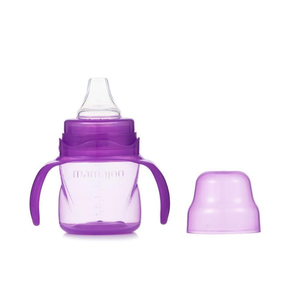 Mamajoo Kulplu Eğitici Bardak 160 ml / Mor - Baby Baby Bebek Mağazaları