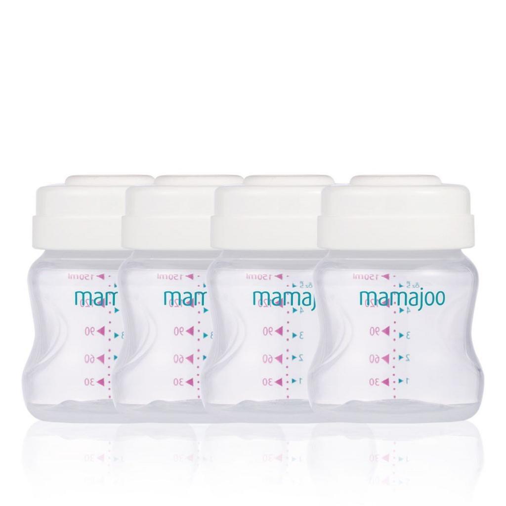 Mamajoo Silver Anne Sütü Saklama Kapları 4x150 ml - Baby Baby Bebek Mağazaları