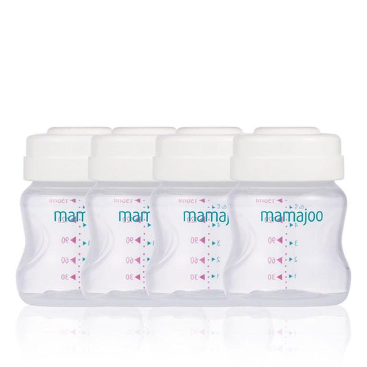 Mamajoo Silver Anne Sütü Saklama Kapları 4x150 ml - Baby Baby Bebek Mağazaları