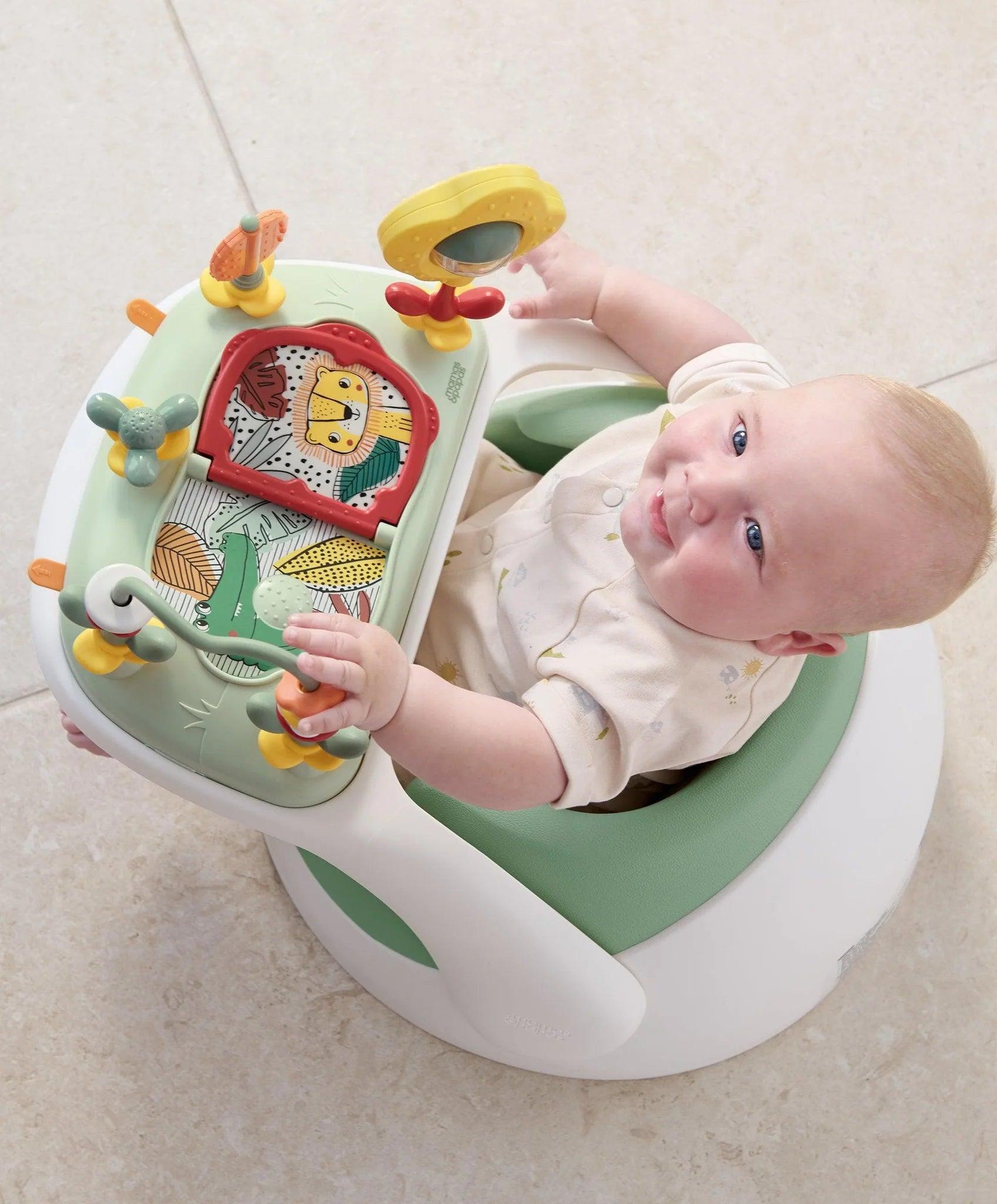 Mamas Papas Baby Snug Eucalyptus Oyun Tepsili Bebek Oturağı - Baby Baby Bebek Mağazaları