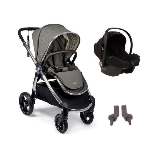 Mamas & Papas Mamas Papas Ocarro Travel Sistem Bebek Arabası Walnut - Black - Baby Baby Bebek Mağazaları