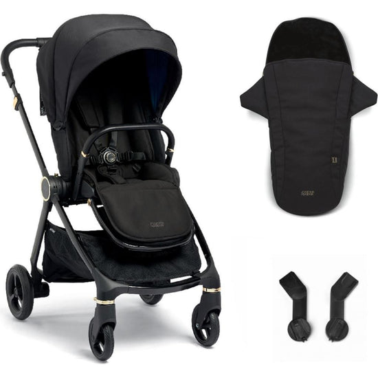 Mamas & Papas Mamas Papas Strada Cosmo Travel Sistem Bebek Arabası Black Diamond - Grey - Baby Baby Bebek Mağazaları