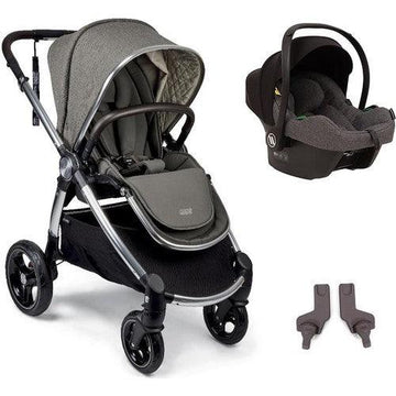 Mamas Papas Ocarro Dark GREY Cosmo Travel Sistem Bebek Arabası Walnut - Baby Baby Bebek Mağazaları