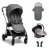 Mamas Papas Strada(!) Cosmo Travel Sistem Bebek Arabası Grey Melange - Baby Baby Bebek Mağazaları