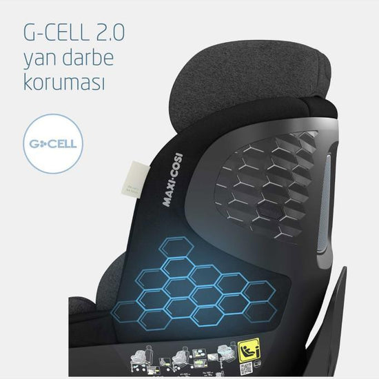 Maxi-Cosi Mica Pro Eco I-Size ADAC'lı İsofix'li 360 Dönebilir Yatabilir 0-18 Kg Bebek Oto Koltuğu Authentic Black - Baby Baby Bebek Mağazaları