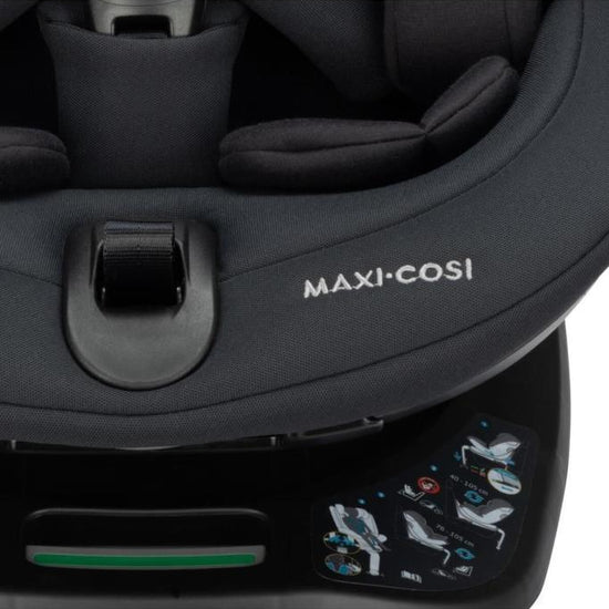 Maxi-Cosi Spinel 360 S Derece Dönebilen Yatabilen İsofix'li 0-36 Kg Oto Koltuğu Authentic Black - Baby Baby Bebek Mağazaları