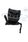 Maxi-Cosi Spinel 360 S Derece Dönebilen Yatabilen İsofix'li 0-36 Kg Oto Koltuğu Authentic Black - Baby Baby Bebek Mağazaları