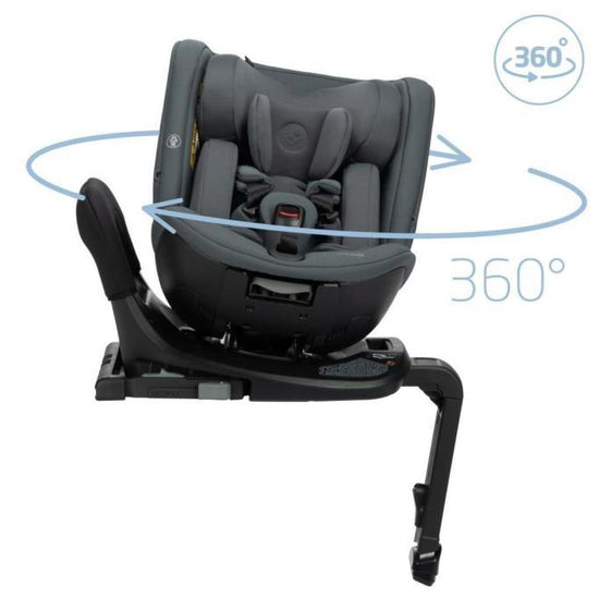 Maxi-Cosi Spinel 360 S Derece Dönebilen Yatabilen İsofix'li 0-36 Kg Oto Koltuğu Authentic Graphite - Baby Baby Bebek Mağazaları