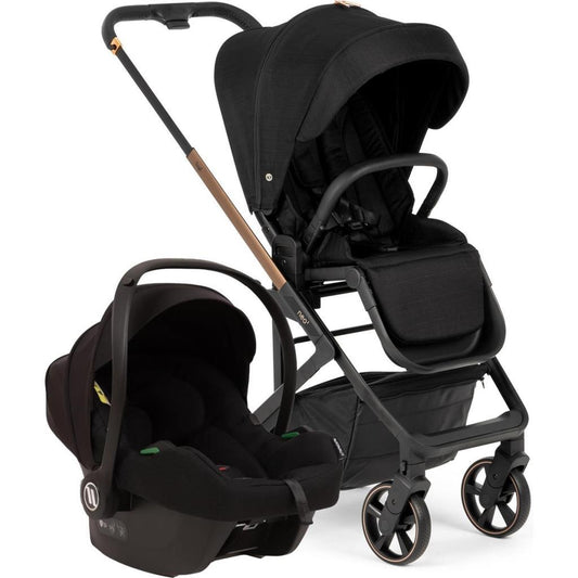 Neo 2 Black Cosmo Travel Sistem Bebek Arabası Black Gold - Baby Baby Bebek Mağazaları