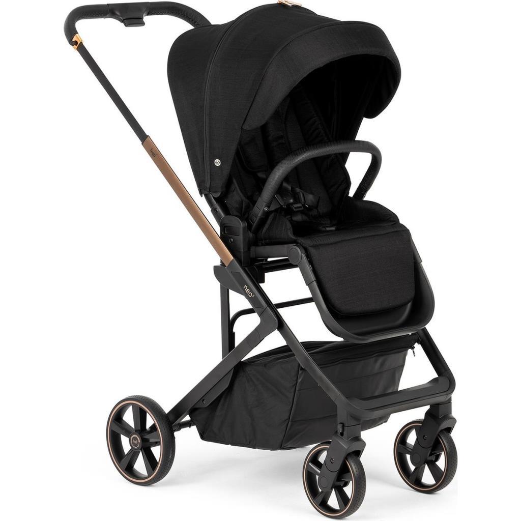 Neo 2 Black Cosmo Travel Sistem Bebek Arabası Black Gold - Baby Baby Bebek Mağazaları