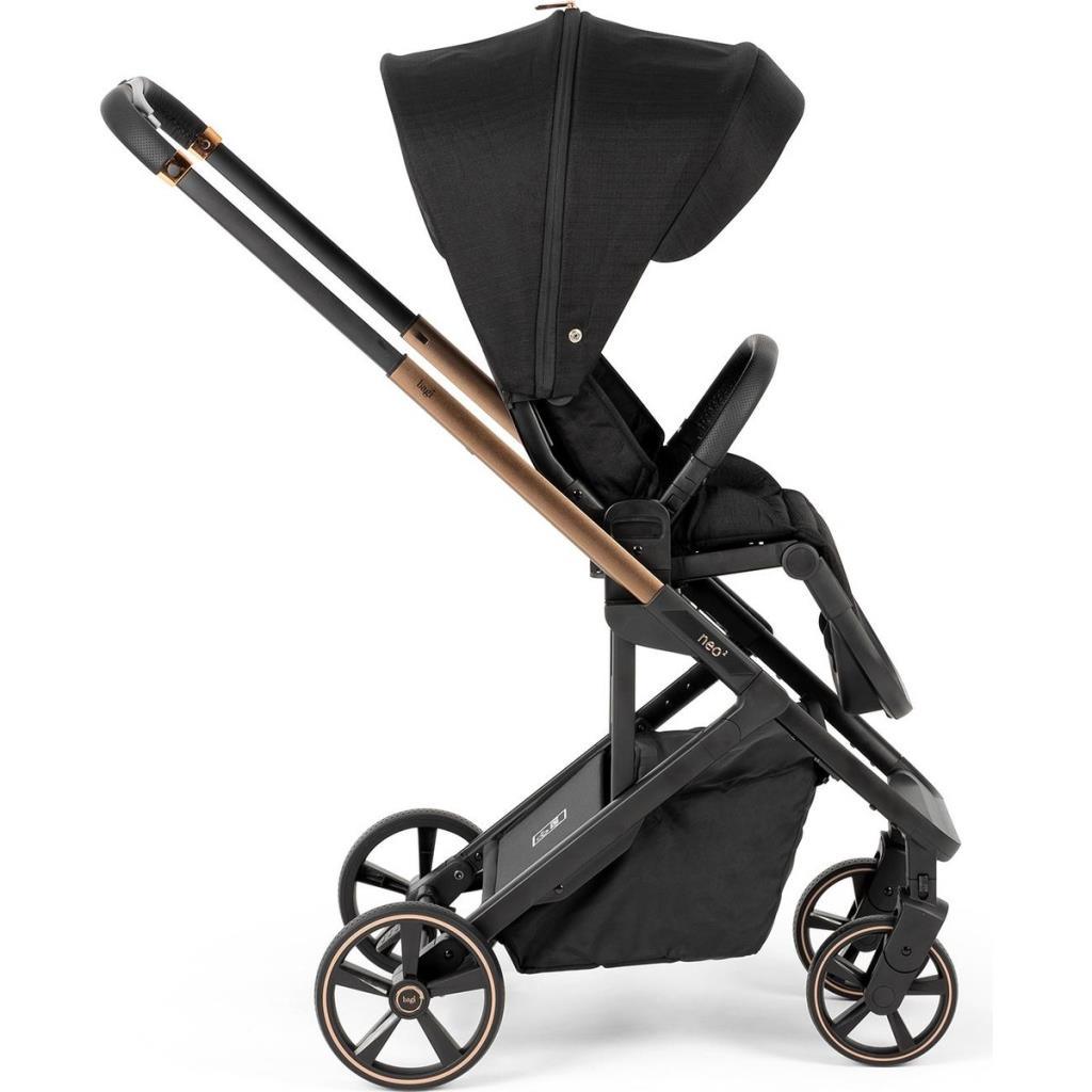 Neo 2 Black Cosmo Travel Sistem Bebek Arabası Black Gold - Baby Baby Bebek Mağazaları