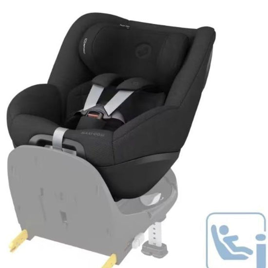 Pearl 360 Slidetech Oto Koltuğu 0-18 kg Authentic Black - Baby Baby Bebek Mağazaları