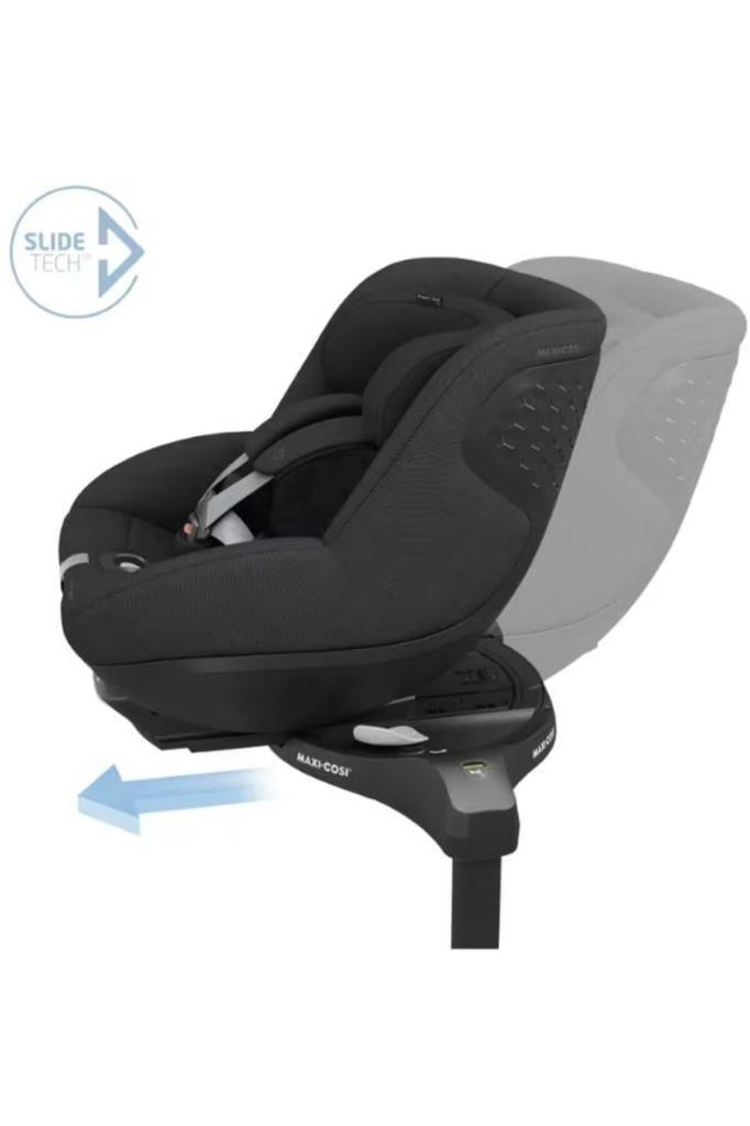 Pearl 360 Slidetech Oto Koltuğu 0-18 kg Authentic Black - Baby Baby Bebek Mağazaları